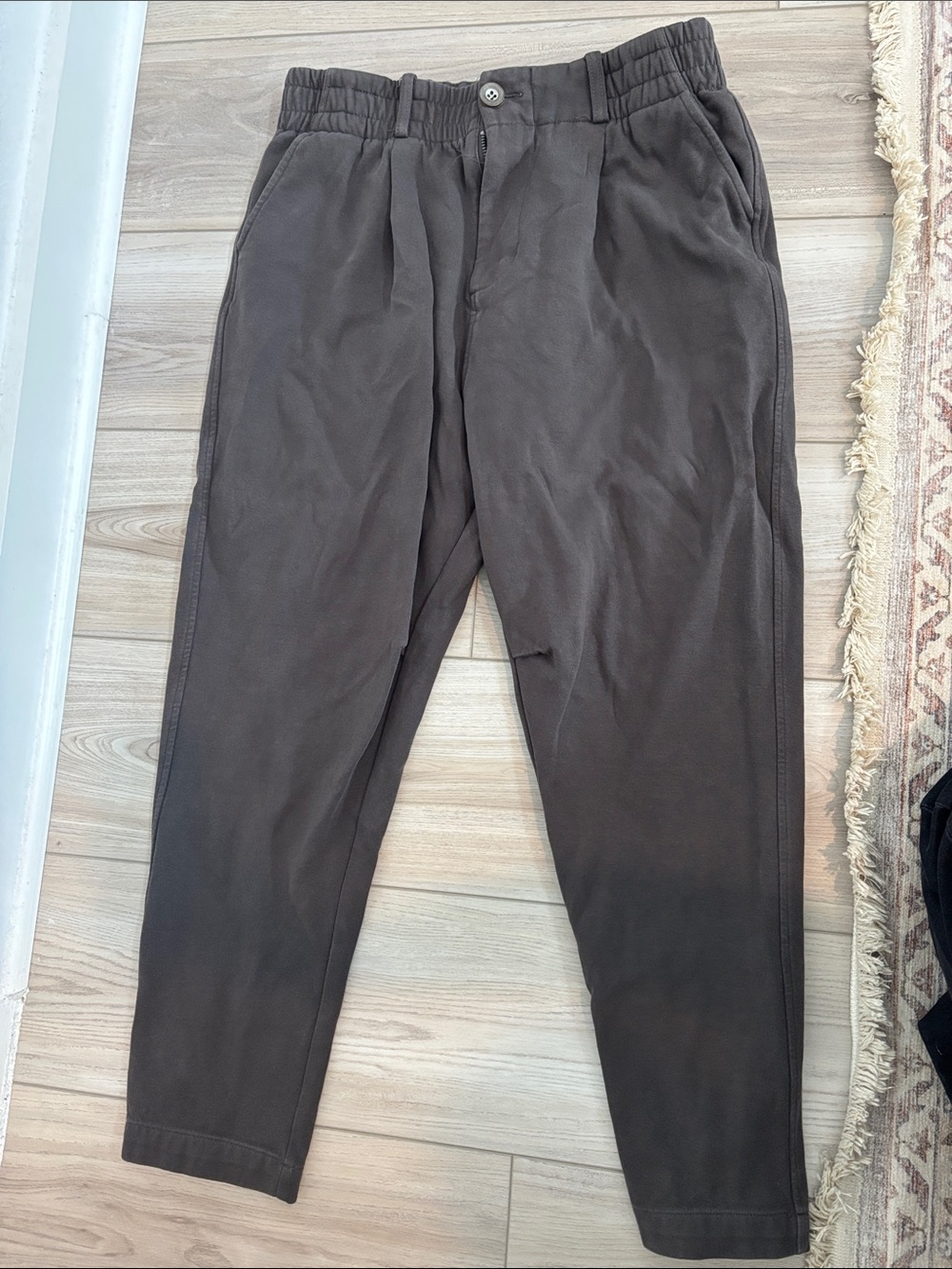 YoungLA Men's Chino Pants in Dark Brown